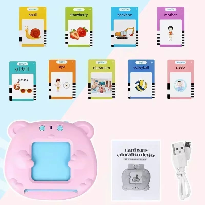 Tarjetas de Vocabulario con lector electrónico. Múltiples idiomas