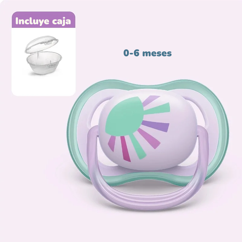 Chupón Philips Avent Anti-Cólicos de Silicona | Ventilado, Sin Olor y Suave para Recién Nacidos