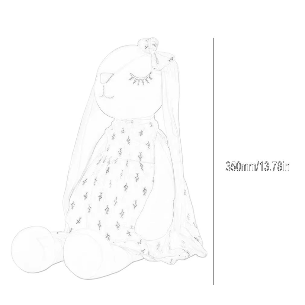 Conejito de peluche de 35Cm Objeto de Apego para dormir
