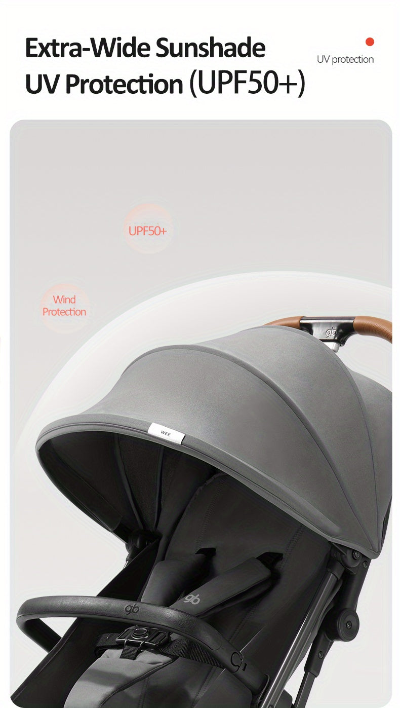 Carriola Plegable GB: Comodidad Extrema y Rendimiento Todo Terreno