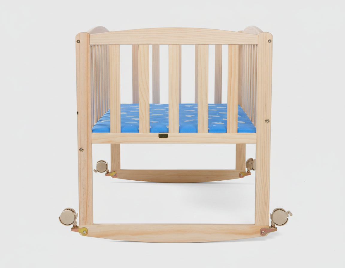 Cuna Multifuncional de Madera de Pino Importado (5 en 1) – Colecho y Escritorio