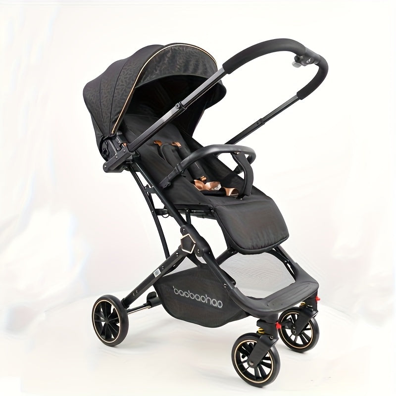 Carriola de Viaje Ultraligera: Plegado a una Mano, Lista para el Avión