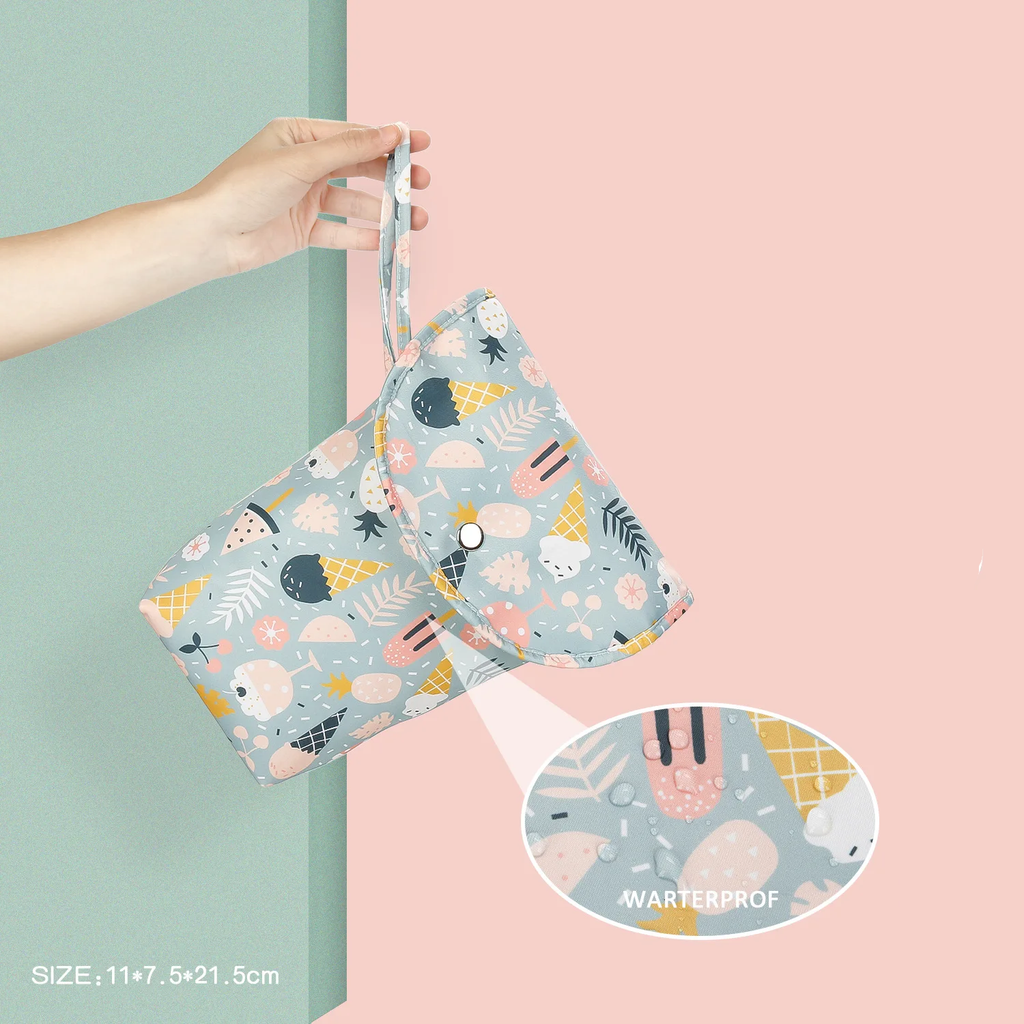 Bolsa de Almacenamiento Portátil para Pañales Desechables | Comodidad en Movimiento