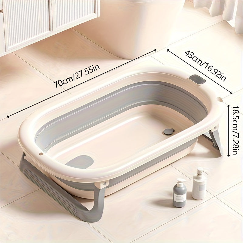 Tina Plegable: El Baño Perfecto para Bebés y la Tranquilidad de Papá y Mamá