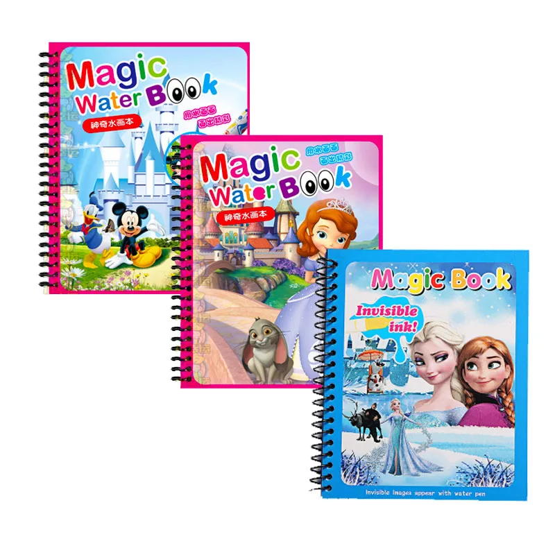 Set Mágico de Pintura con Agua Disney - ¡Diversión sin Manchas!