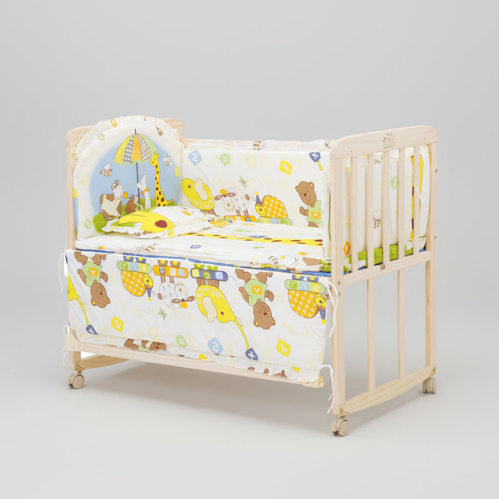 Cuna Multifuncional de Madera de Pino Importado (5 en 1) – Colecho y Escritorio