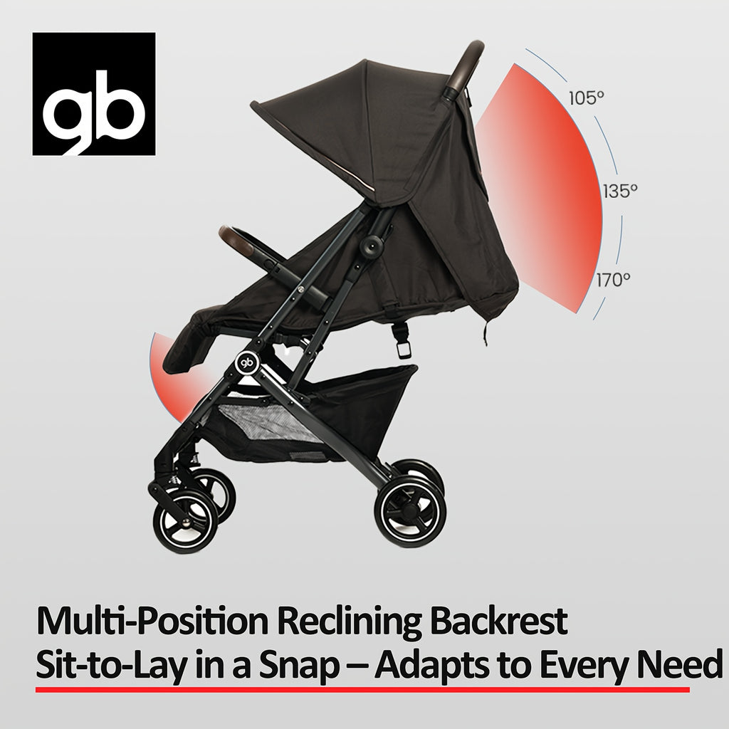 Carriola Plegable GB: Comodidad Extrema y Rendimiento Todo Terreno