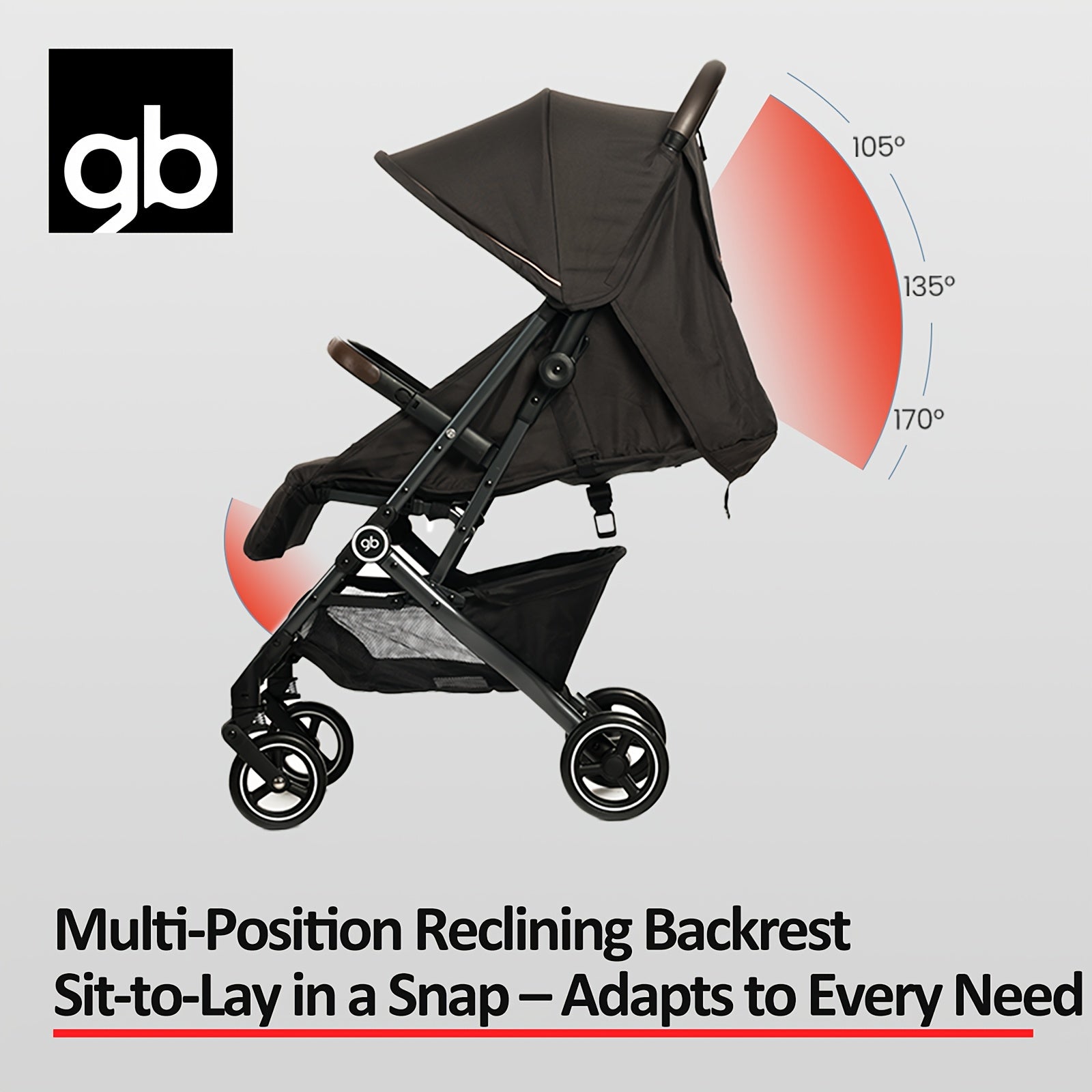 Carriola Plegable GB: Comodidad Extrema y Rendimiento Todo Terreno