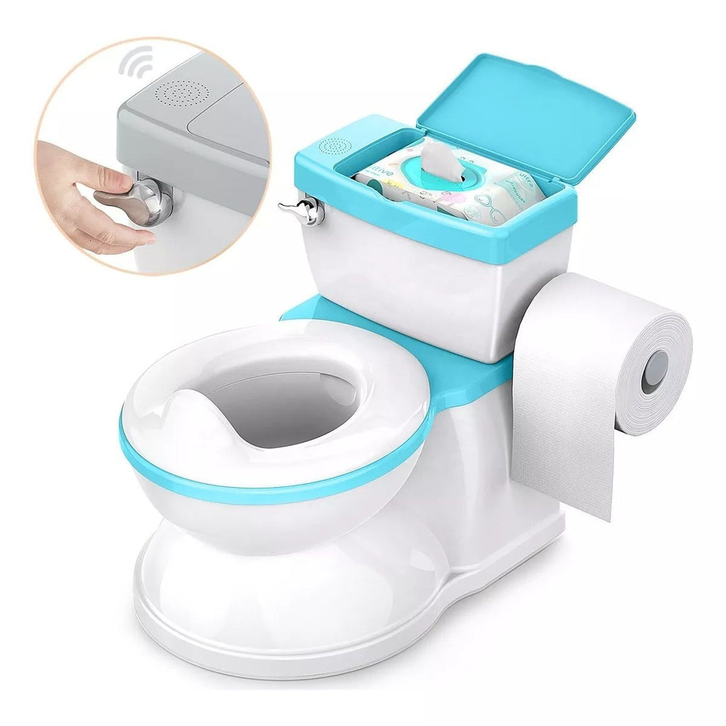 Baño Infantil Realista con Sonido de Descarga y Seguridad