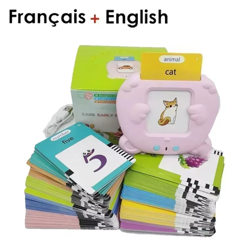 Tarjetas de Vocabulario con lector electrónico. Múltiples idiomas