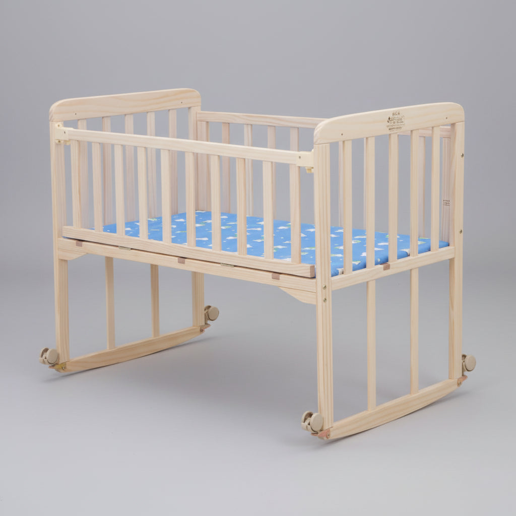 Cuna Multifuncional de Madera de Pino Importado (5 en 1) – Colecho y Escritorio