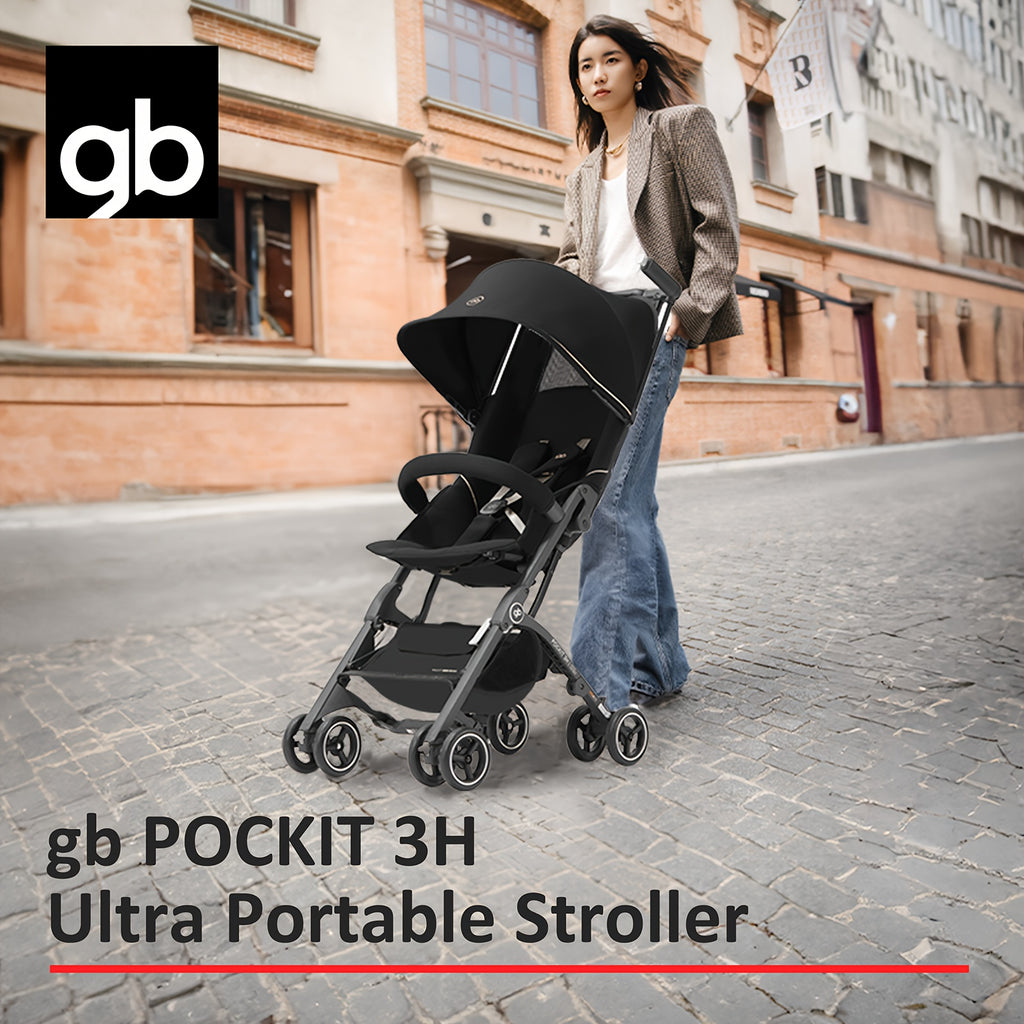 Carriola GB Pockit 3H: La Aliada de Viaje Ultra-Compacta