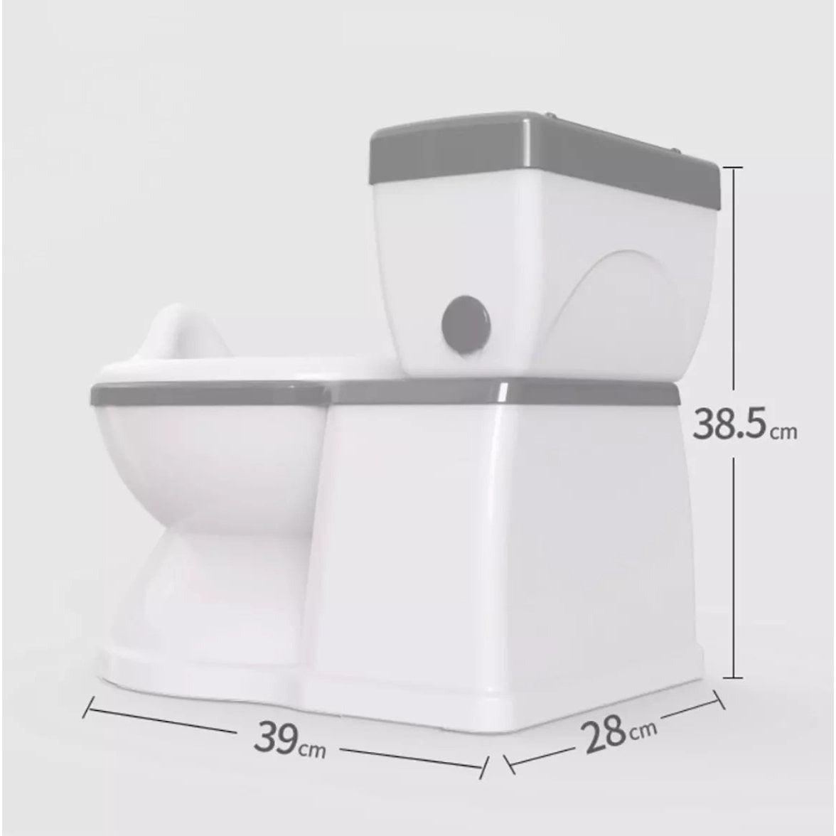 Inodoro de Entrenamiento con Sonido de Descarga: ¡Haciendo el Baño Divertido!