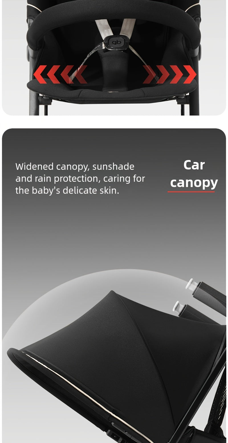 Carriola GB Pockit 3H: La Aliada de Viaje Ultra-Compacta