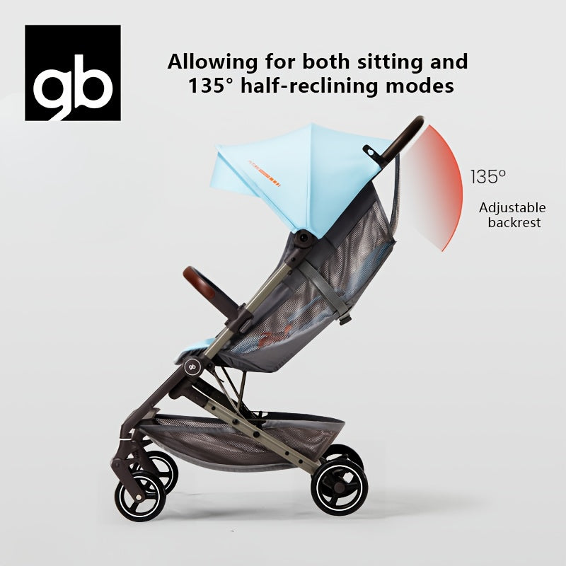 Carriola Ligera GB FLAM Plus: Ideal para Bebés y Viajes
