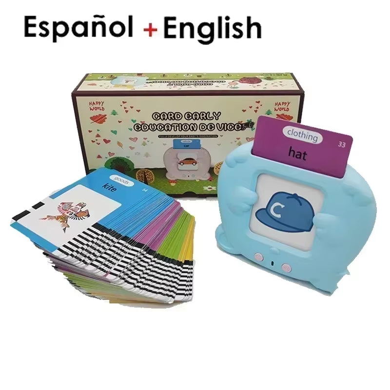 Tarjetas de Vocabulario con lector electrónico. Múltiples idiomas