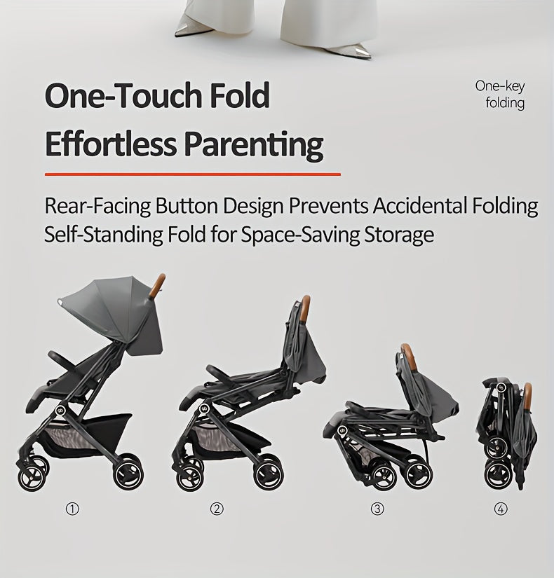 Carriola Plegable GB: Comodidad Extrema y Rendimiento Todo Terreno