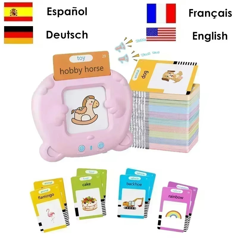 Tarjetas de Vocabulario con lector electrónico. Múltiples idiomas