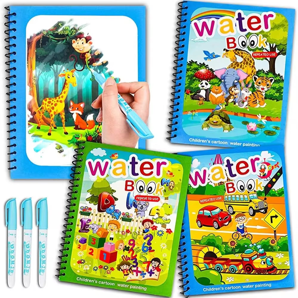 Libro interactivo mágico(Colorea sin manchas)