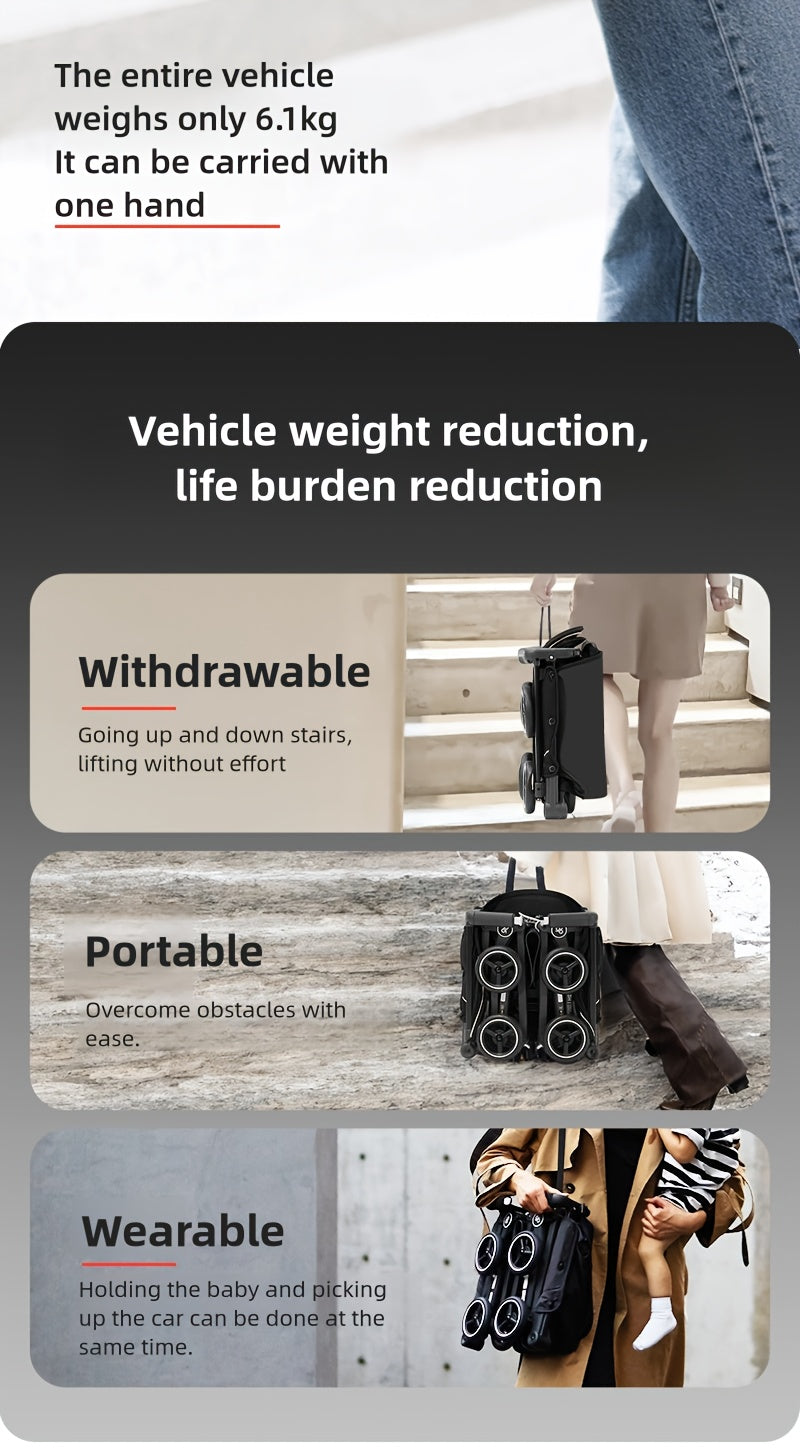 Carriola GB Pockit 3H: La Aliada de Viaje Ultra-Compacta