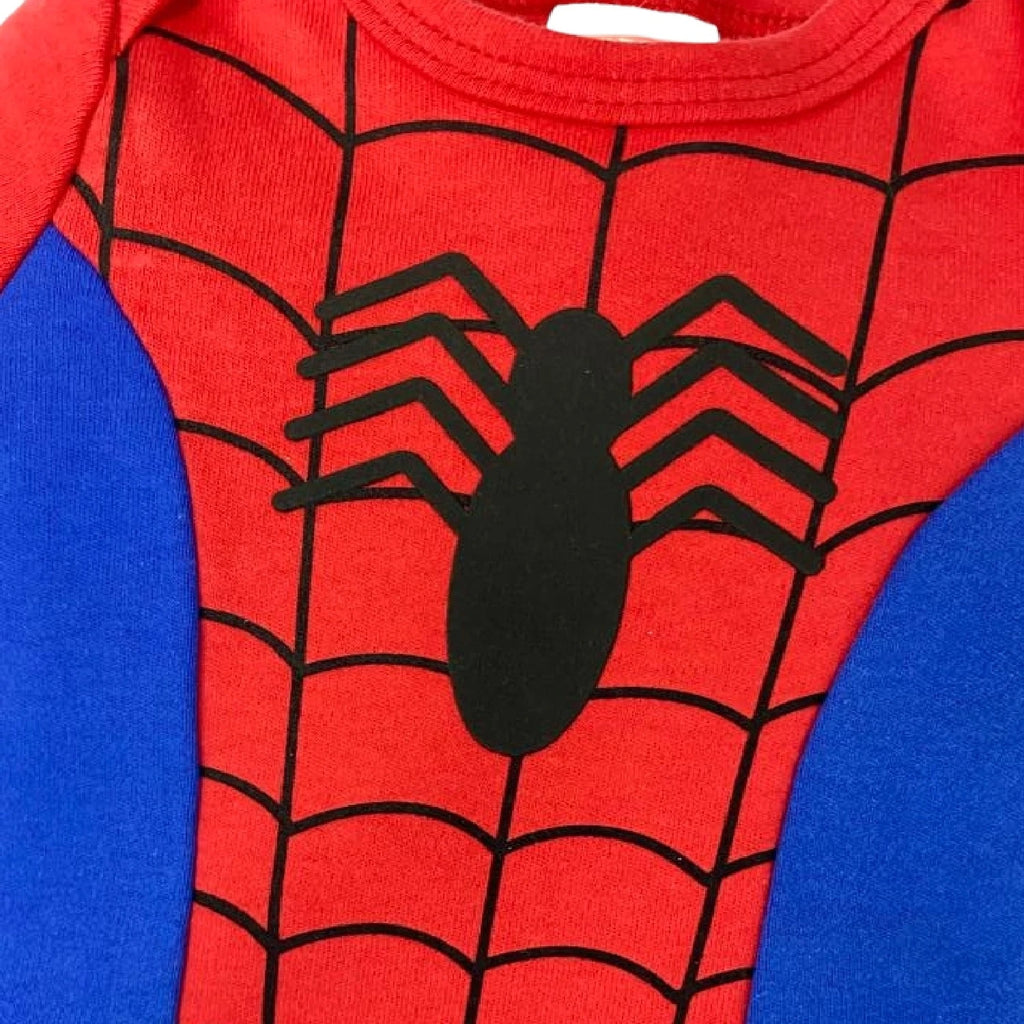 Conjunto "Cool Spider" Pañalero y Gorro(0-9M)