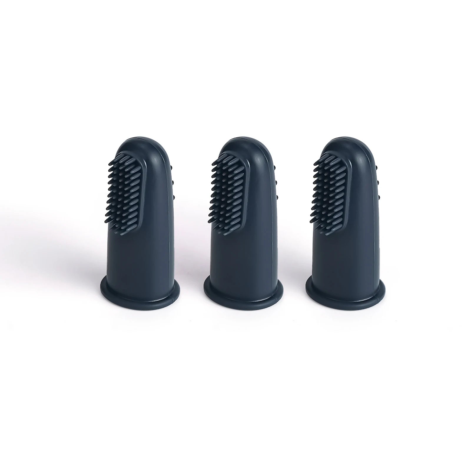 Set de Cepillos de Dedo para Bebé, Silicona 100% Segura (3 Piezas)
