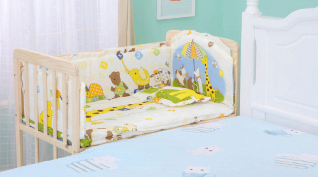 Cuna Multifuncional de Madera de Pino Importado (5 en 1) – Colecho y Escritorio