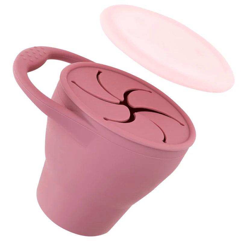 Contenedor de Silicon sin BPA con tapa