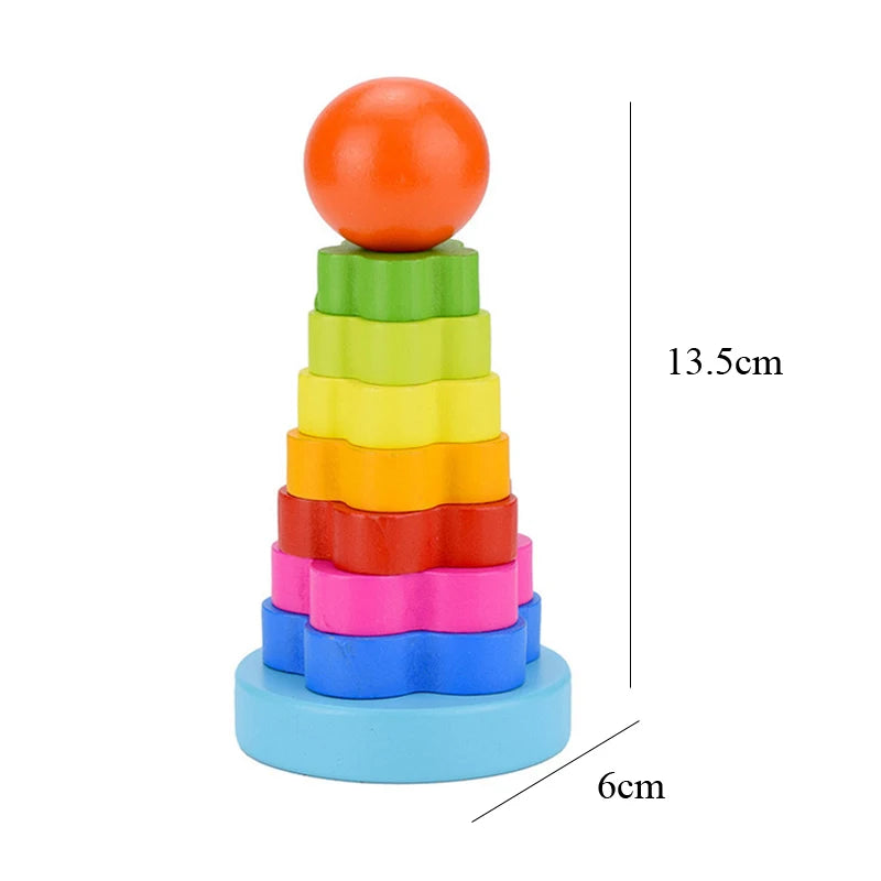 Juguetes de Madera Sensoriales | Estímulo Táctil y Motor Fino | Diseño Montessori
