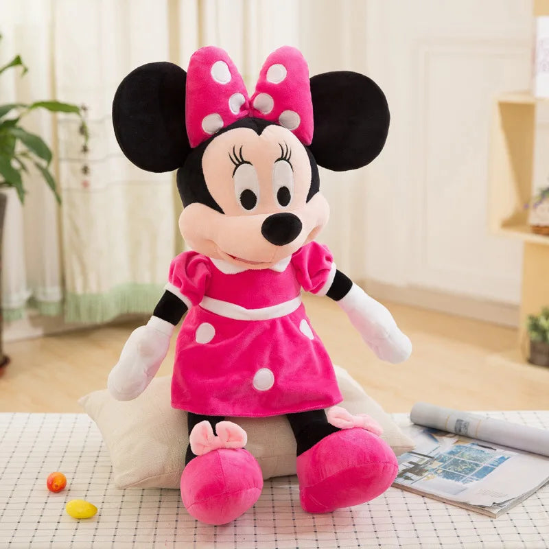 Peluches Disney : Mickey Mouse y Minnie (30-70 cm)