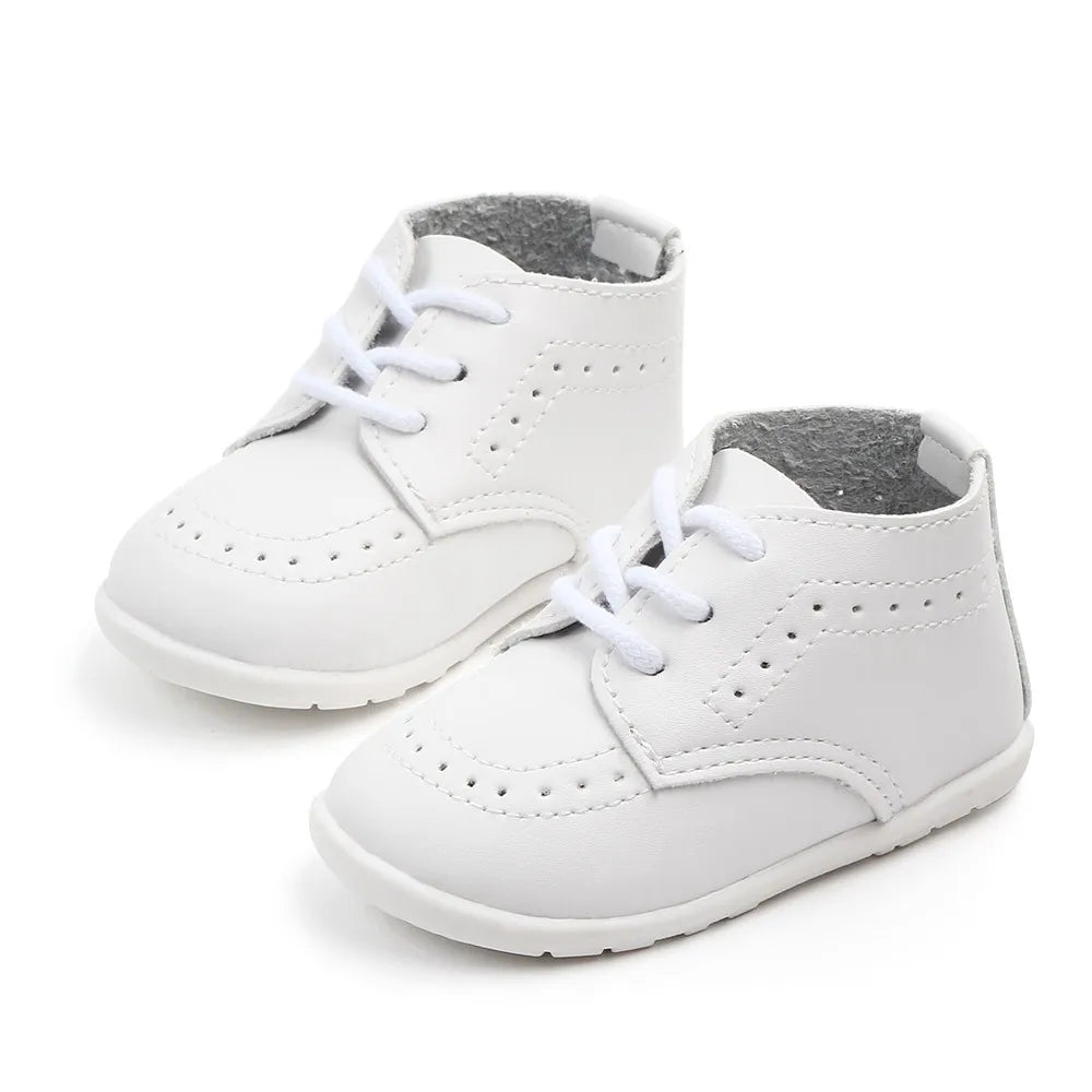Zapatos Retro de Cuero para Primeros Pasos (0-24M)