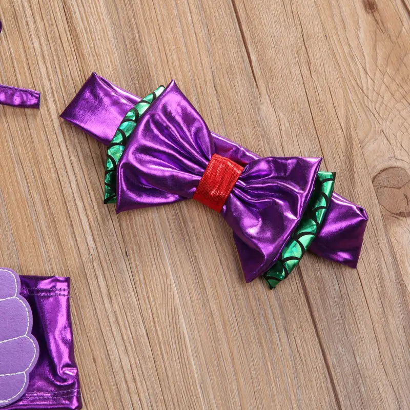 Bikini "Sirenita Encantada" – ¡Diversión Bajo el Mar! (0M-8T)