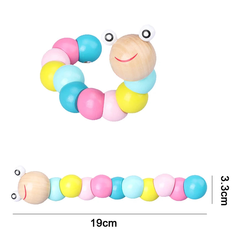 Juguetes de Madera Sensoriales | Estímulo Táctil y Motor Fino | Diseño Montessori