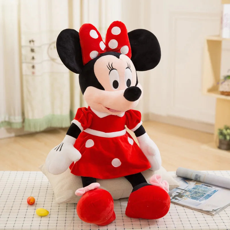 Peluches Disney : Mickey Mouse y Minnie (30-70 cm)
