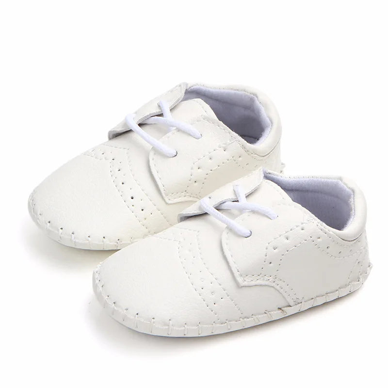 Zapatos Retro de Cuero para Primeros Pasos (0-24M)
