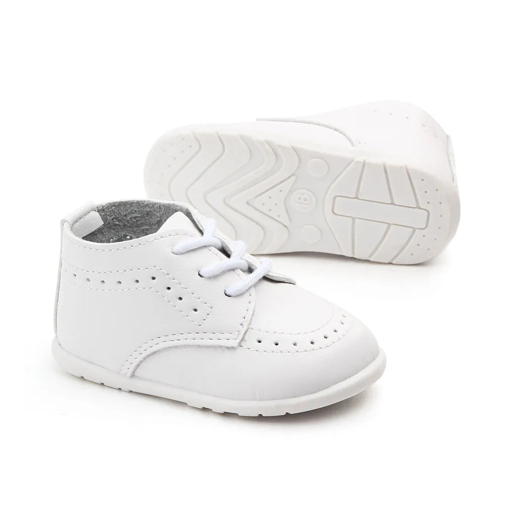 Zapatos Retro de Cuero para Primeros Pasos (0-24M)