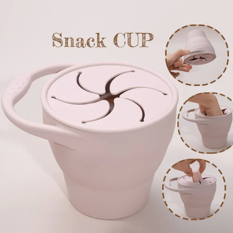 Contenedor de Silicon sin BPA con tapa
