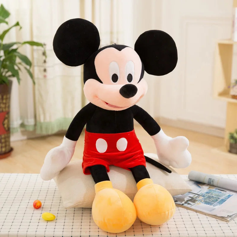 Peluches Disney : Mickey Mouse y Minnie (30-70 cm)