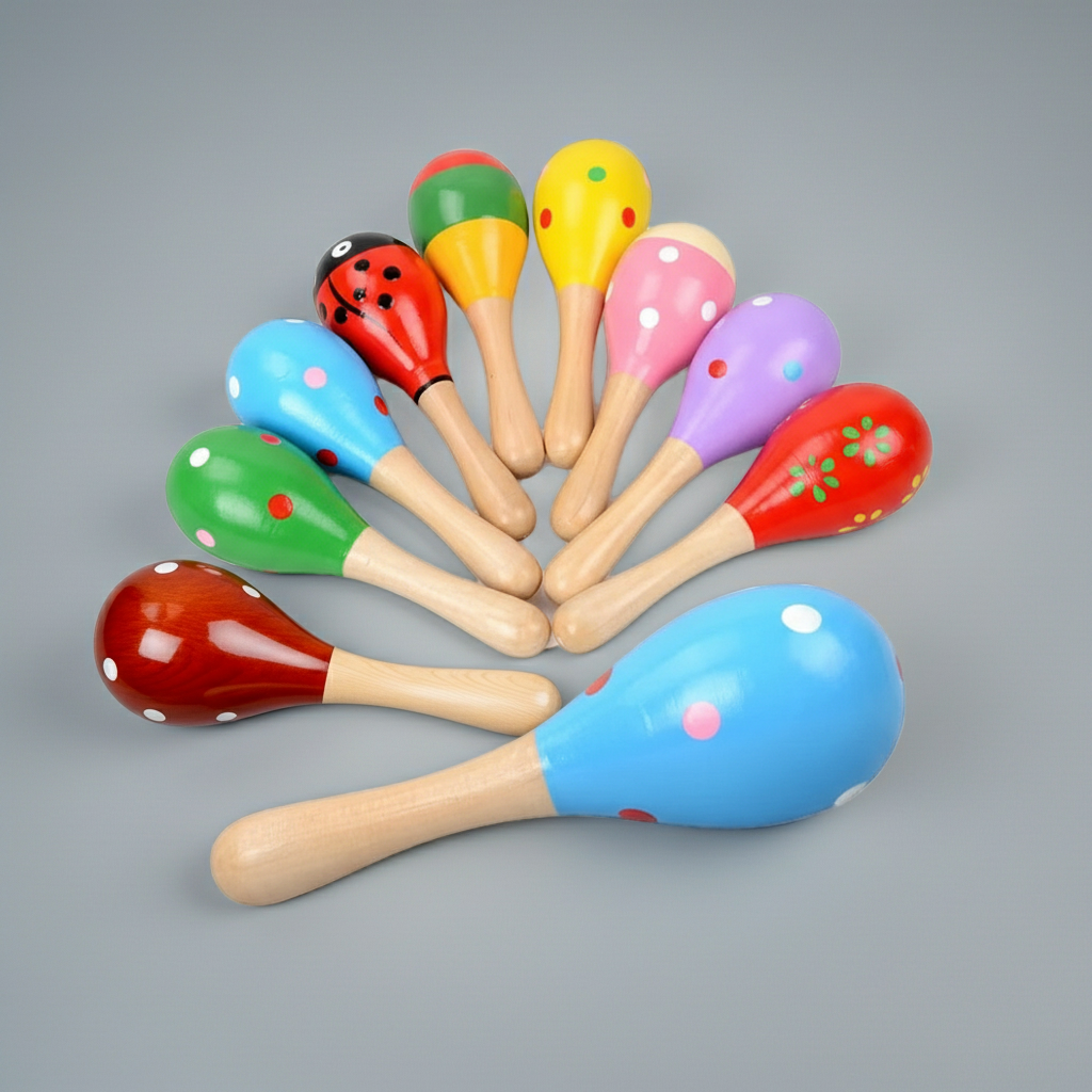 Juguetes de Madera Sensoriales | Estímulo Táctil y Motor Fino | Diseño Montessori