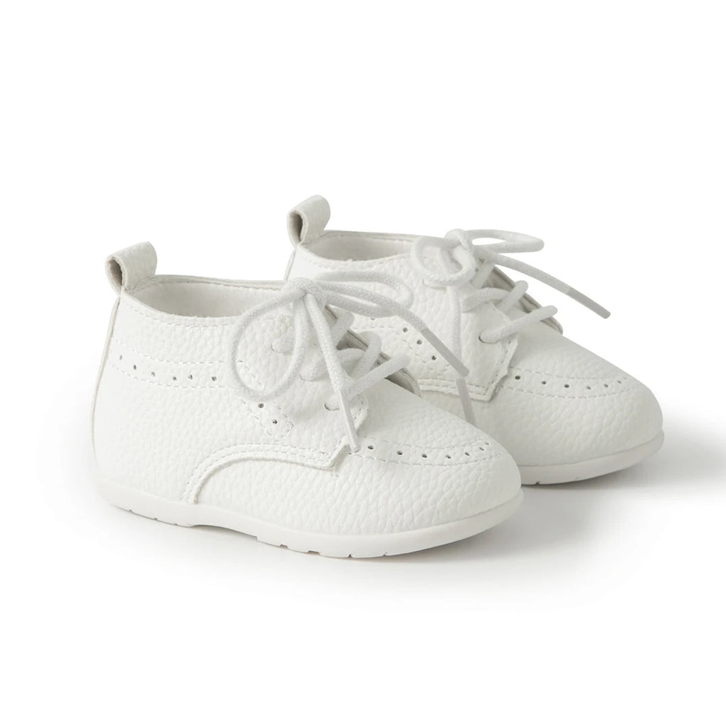 Zapatos Retro de Cuero para Primeros Pasos (0-24M)