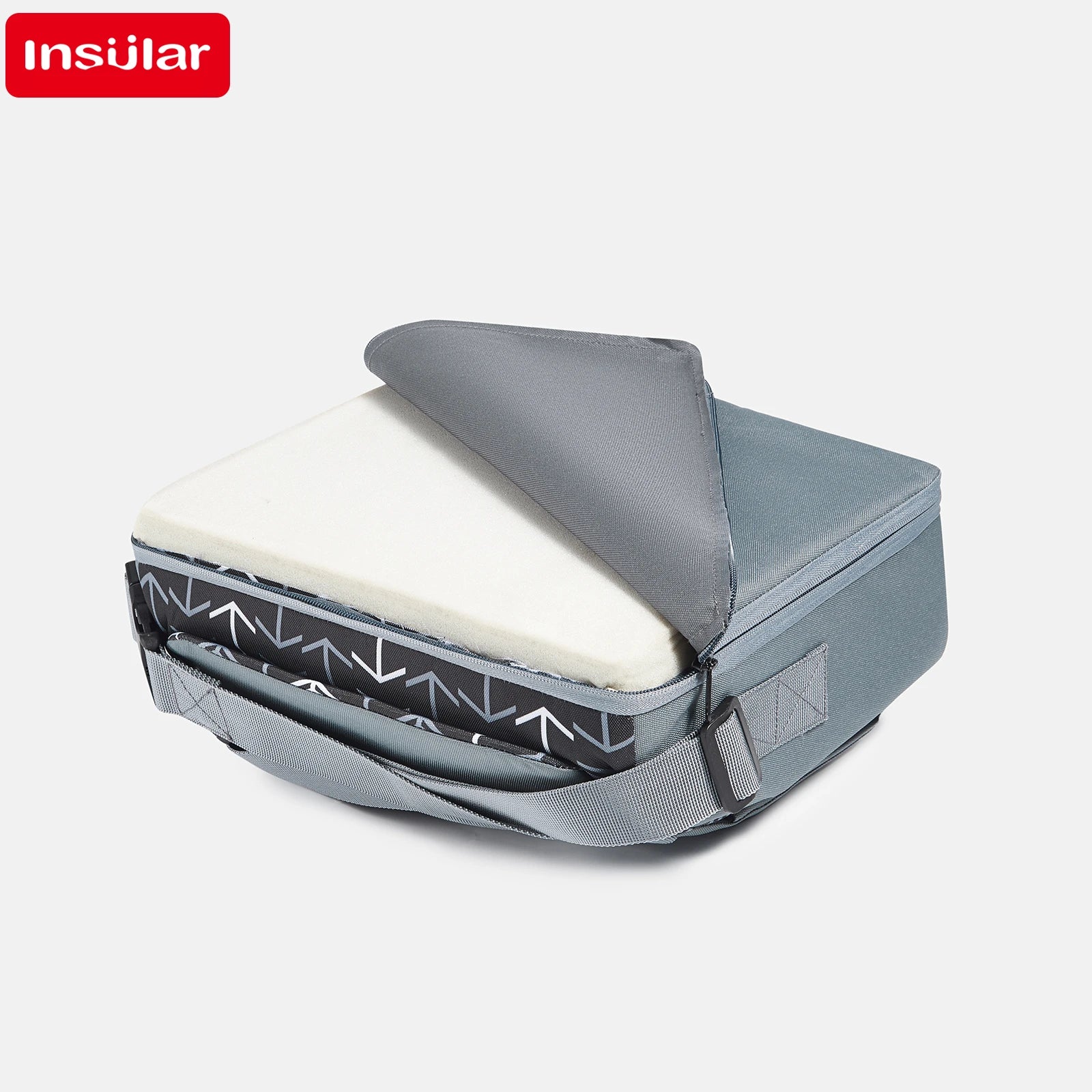 Cojín Elevador asiento portátil Plegable INSULAR para Silla de Comida