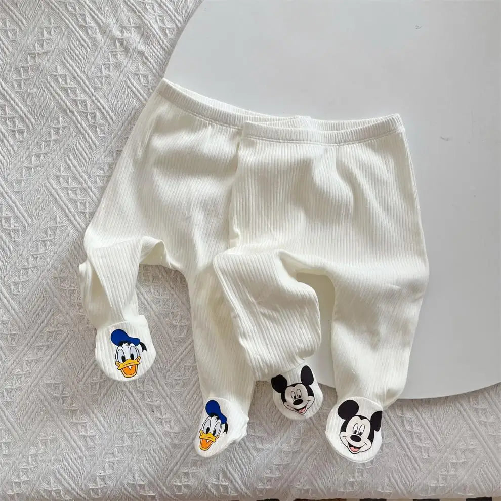 Colección Disney 3 Piezas| Mameluco Manga Larga, Gorro y Calcetines (3-18 meses)