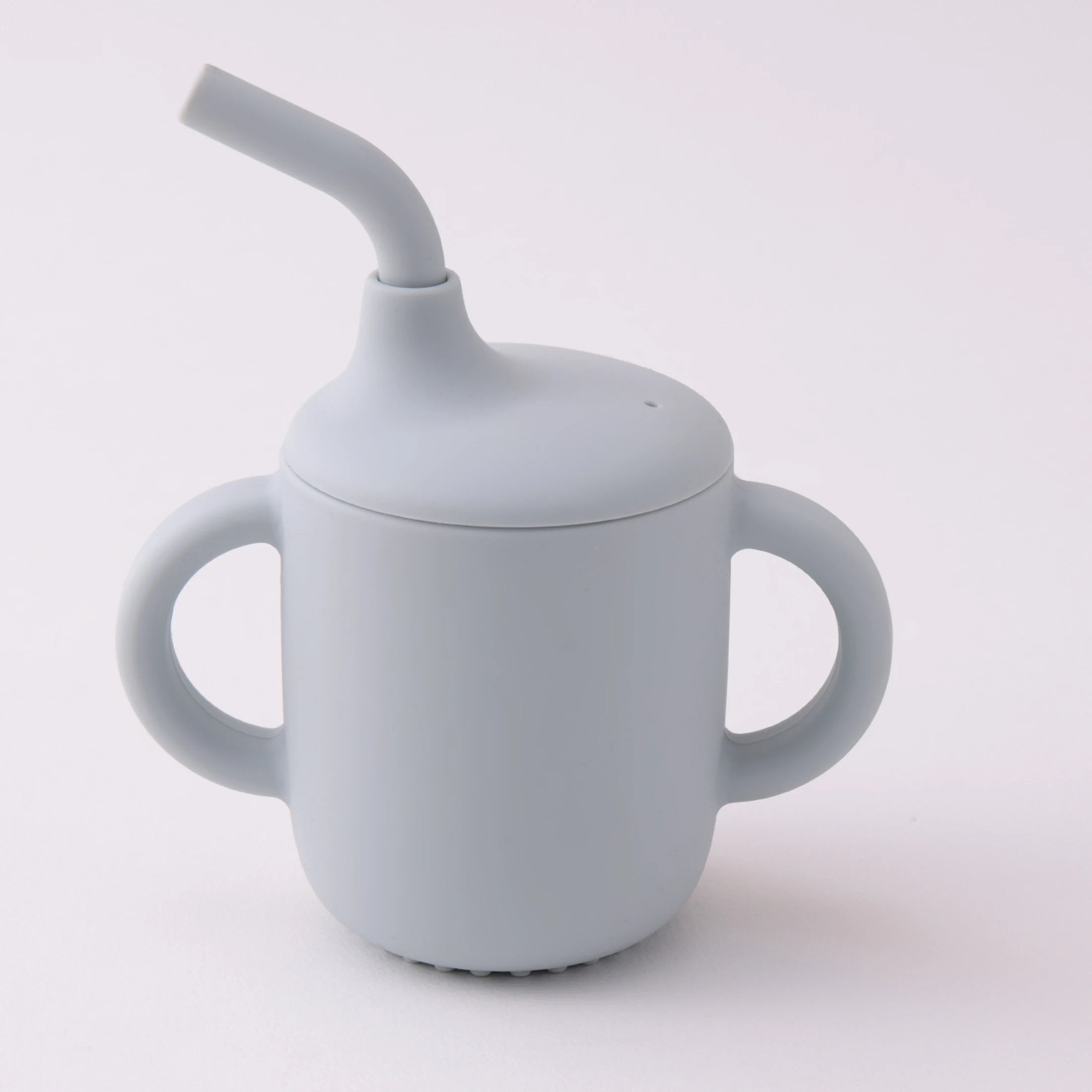 Vaso Entrenador de Silicona 180ml con Asas |  Entrenamiento Seguro, Antifugas, Sin BPA