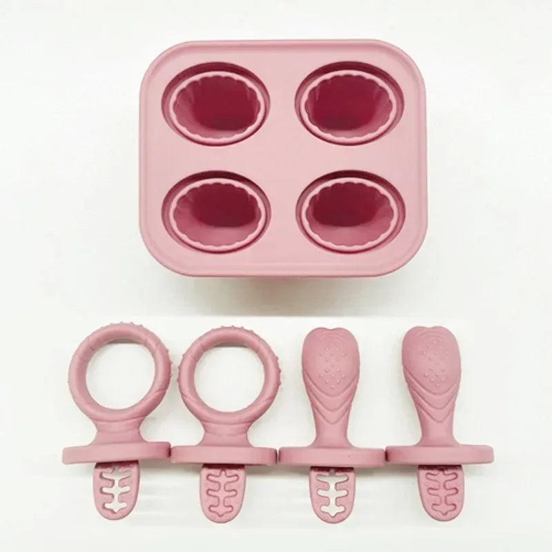 Molde de silicona para mordedera tipo paleta | Silicona Sin BPA, Alimentación y Dentición