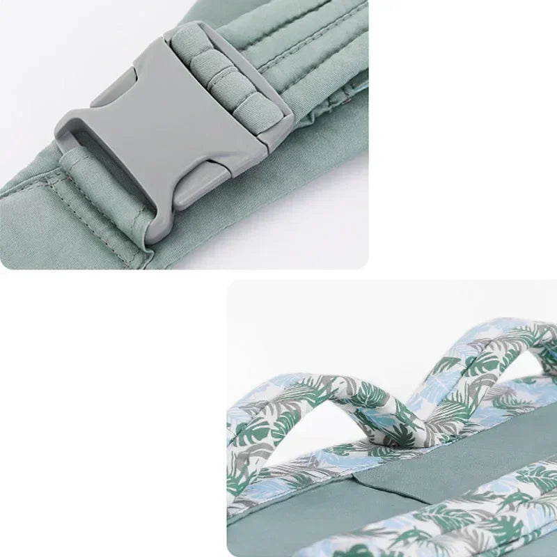 Fular Portabebés Ergonómico  | Doble Uso: Porteo y Cubierta de Lactancia (0 a 36M)