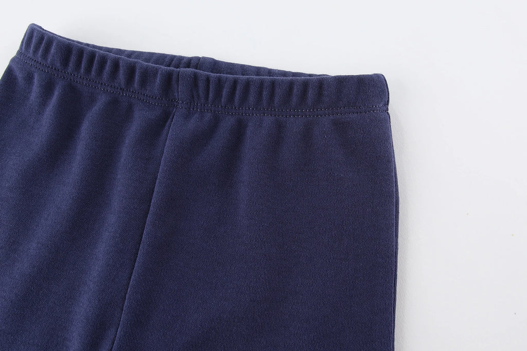 Set de 4 Pantalones de Algodón 100% (Unisex) - Color Sólido para Todas las Estaciones