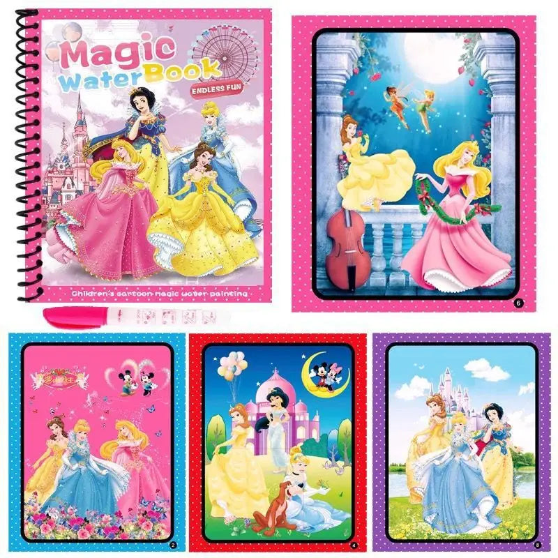 Set Mágico de Pintura con Agua Disney - ¡Diversión sin Manchas!