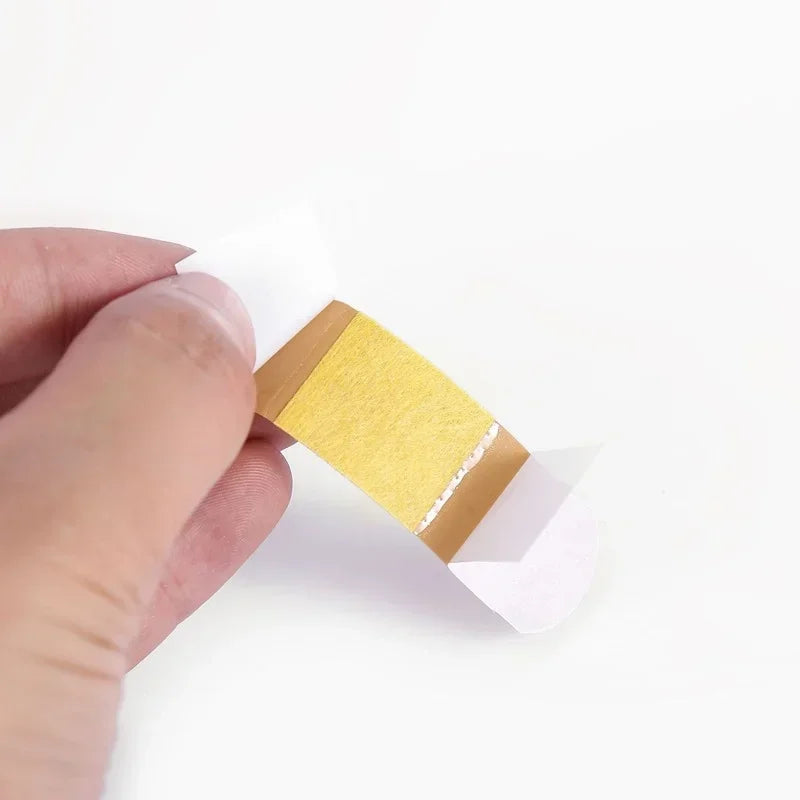 Set de 100 Curitas (banditas) Impermeables: Protección Hipoalergénica y Transpirable