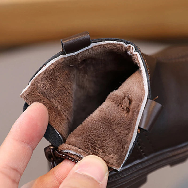Botines "Pasitos con Estilo" – Calidez y Protección Invernal (6M-4T)