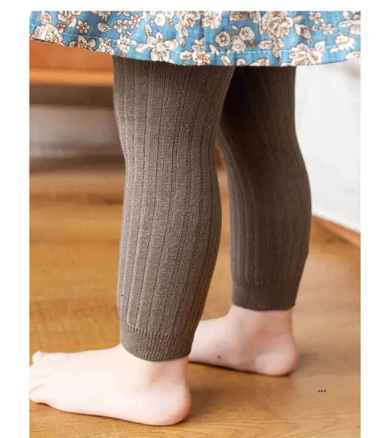 Leggings de Punto Unisex – Algodón Elástico (0 a 6 años)